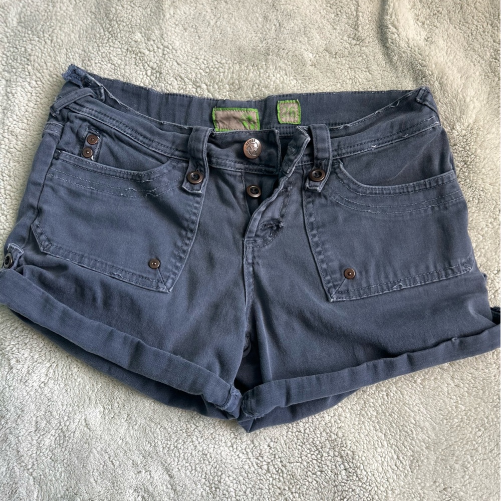 Reuse 100% cotton grey shorts:26